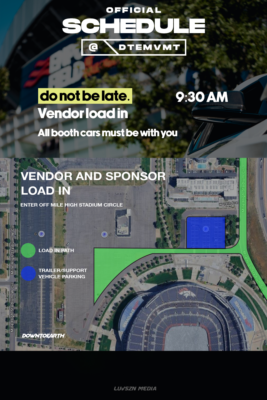 Down To Earth Mile High V Vendor load in 2025