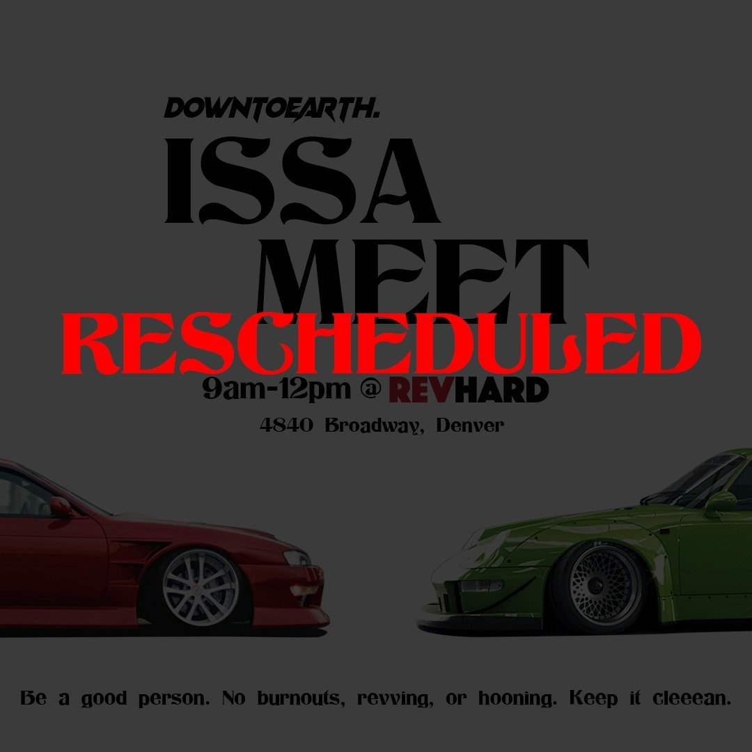 Meet rescheduled due to rain! See you next weekend.