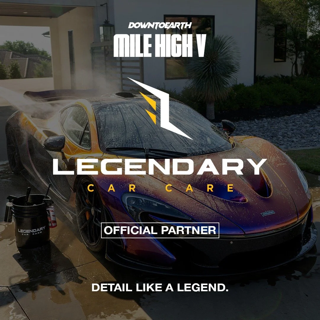We’re proud to welcome @legendarycarcare as an OFFICIAL PARTNER of #DownToEarth Mile High V!
Known for their premium detailing products and commitment to keeping rides looking their best, Legendary Car Care is trusted by enthusiasts across the