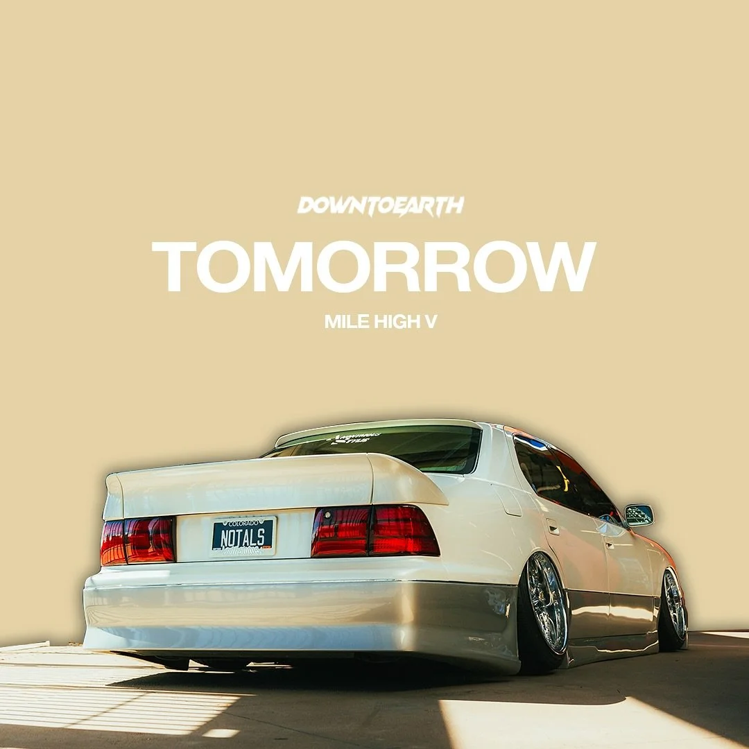 TOMORROW. MILE HIGH V. 

We can&rsquo;t wait to show you how hard we&rsquo;ve been working on this event. 

As mentioned before, we are in Lot J. Get your Ticketmaster access ticket in our bio. Practice Mile High Etiquette. Look out for each other. B