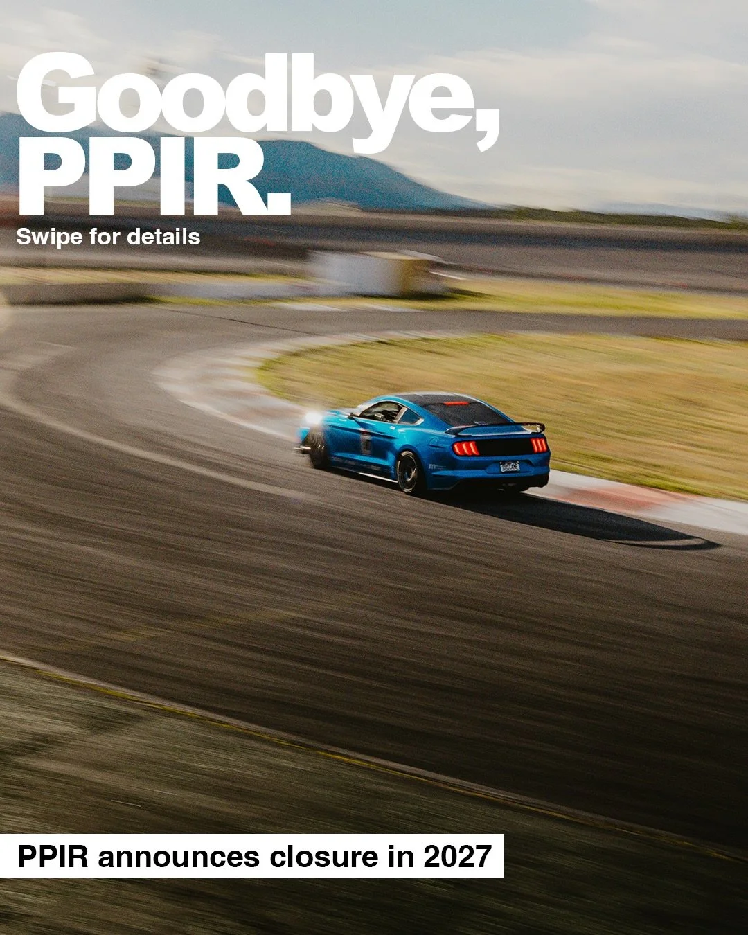 🚨 PPIR Announces Closure in 2027 🚨

Today&rsquo;s news is heartbreaking.

Pikes Peak International Raceway has been so much more than a racetrack to us, to enthusiasts, to families, and to the entire motorsports community. It&rsquo;s a place where 