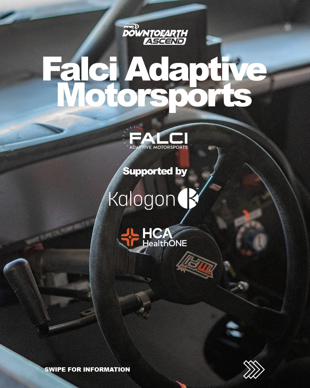 🚨 Major DTE Ascend @ppir Announcement 🚨

This is one of the most meaningful additions we&rsquo;ve ever made to an event.

We&rsquo;re honored to announce our partnership with @furniturerowracing for DTE Ascend 2026.

Falci Adaptive Motorsports has 
