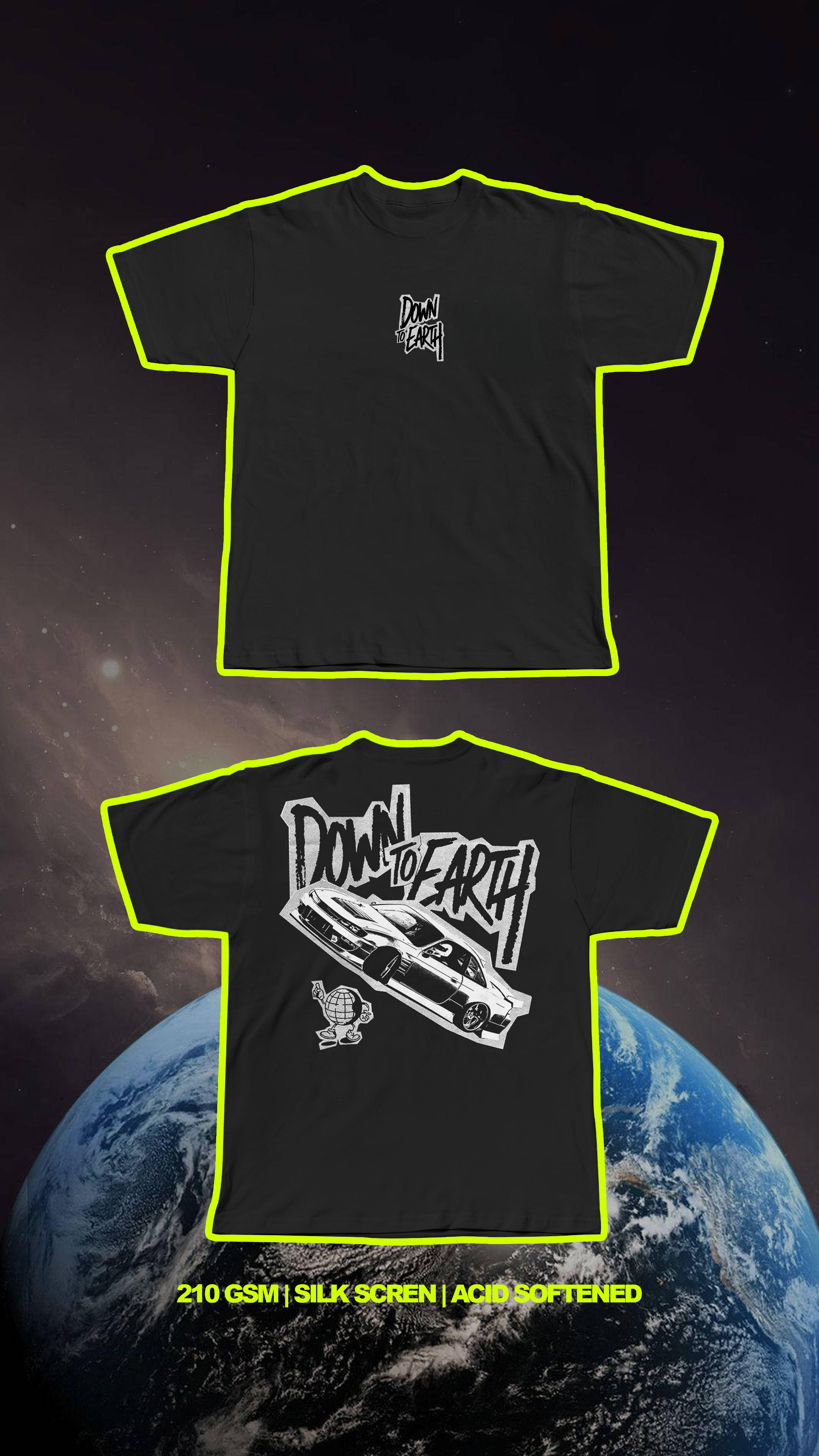 DTE 240SX Cutout Tee - White