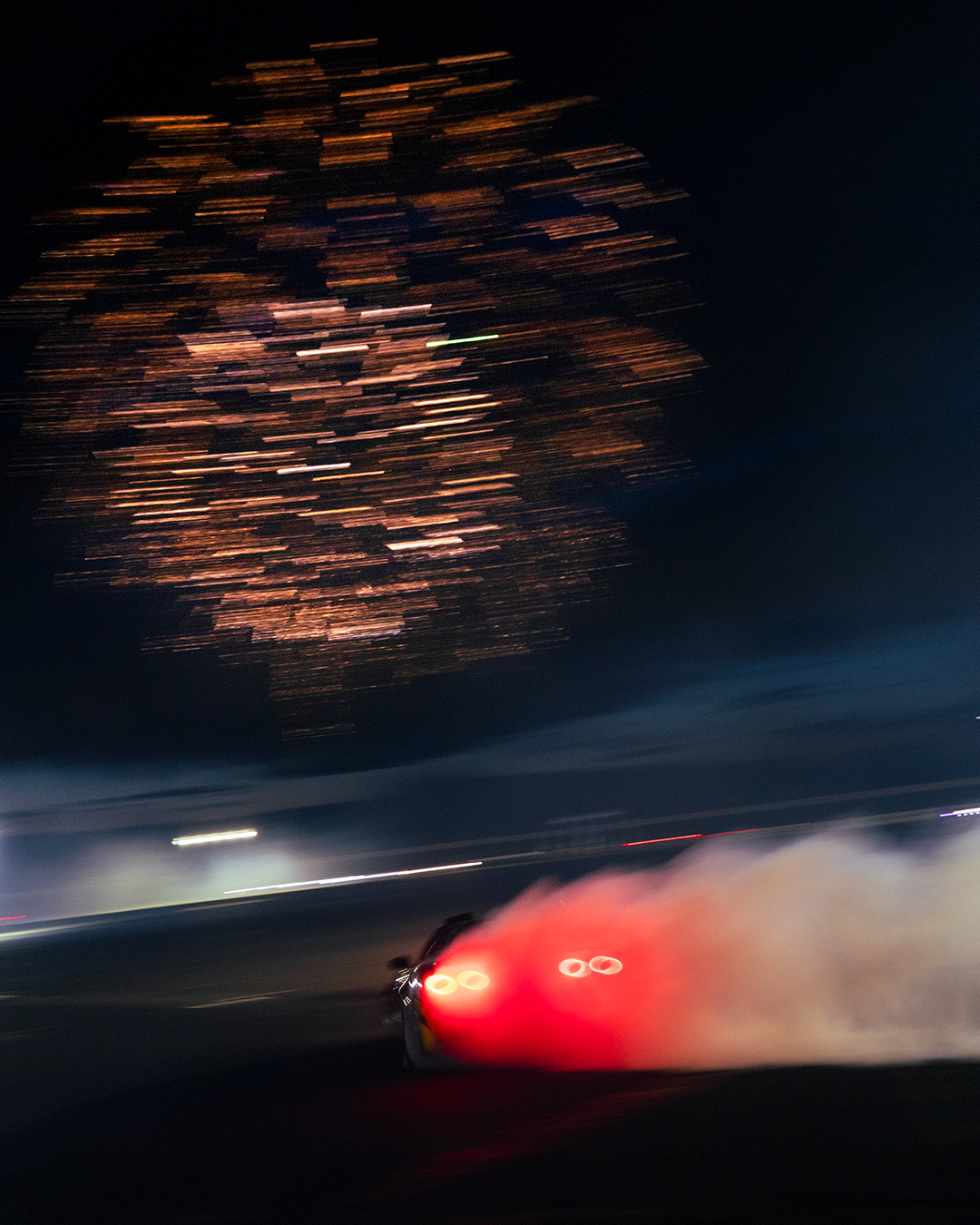 Live Fireworks Show Down To Earth Ascend at Pikes Peak International Raceway