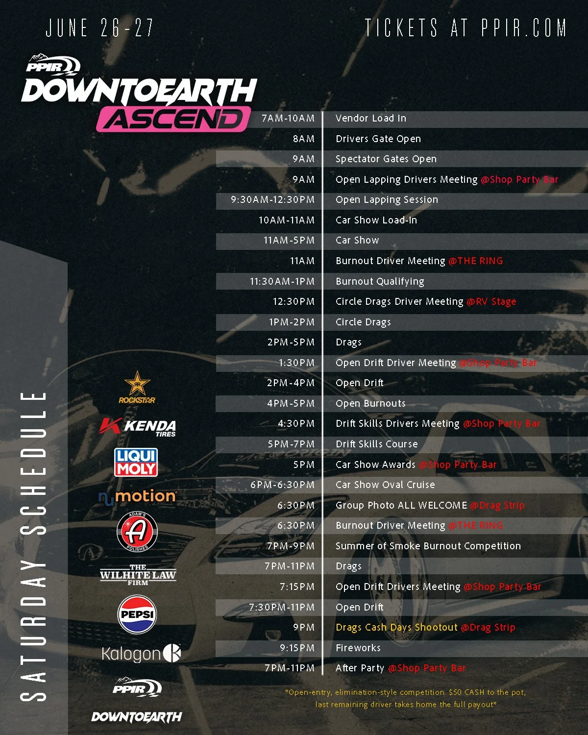 Ascend 2026 Saturday Schedule Down To Earth PPIR