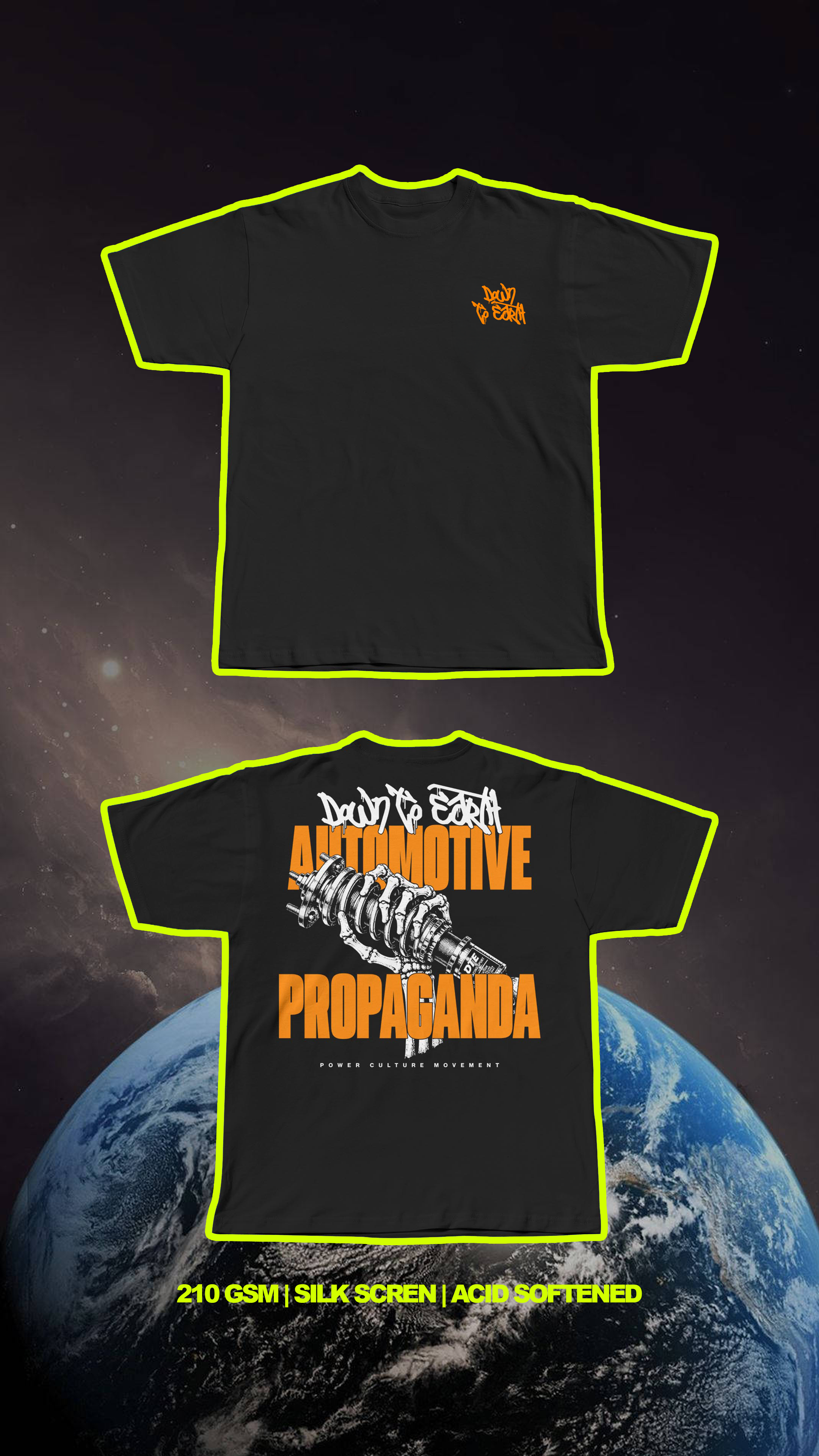 DTE Graveyard Shift Tee - Black