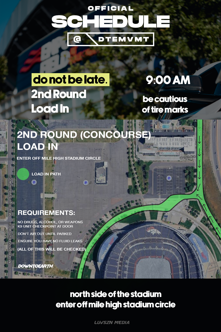 Down To Earth Mile High V 2nd round load in 2025