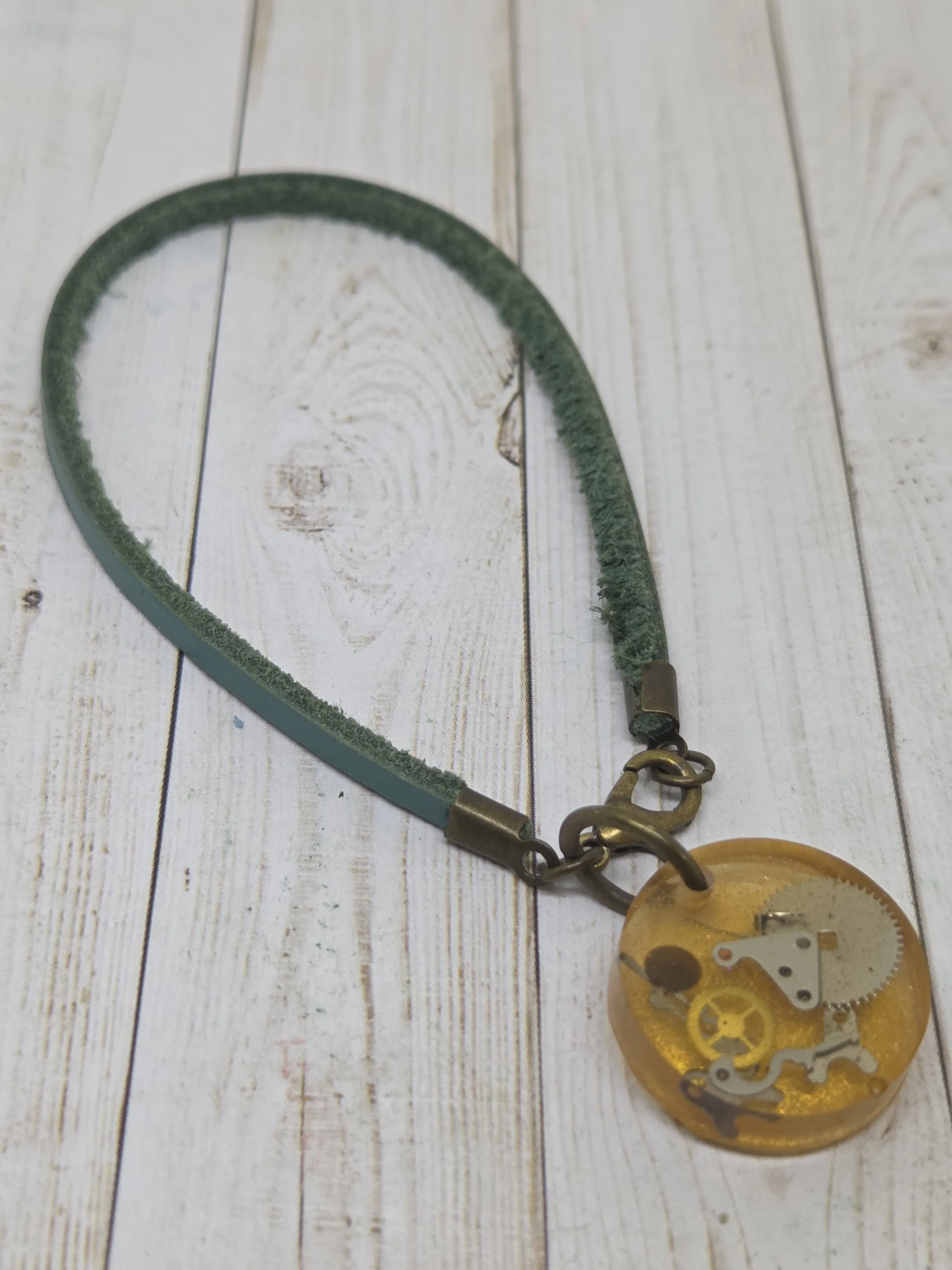 Recycled Watch Parts Bracelet