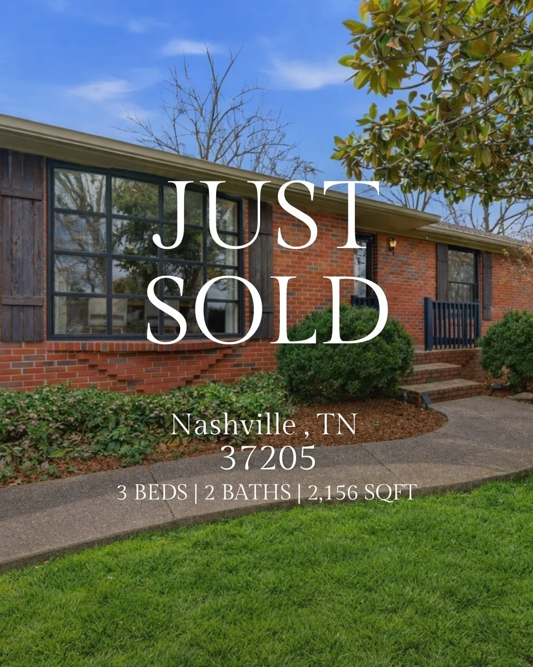 ✨ JUST SOLD ✨
This sale is truly bittersweet. One of the things I love most about this job is the people it brings into my life, and these sellers have become incredibly special to me over the years.
We first met by chance at an open house, and I was