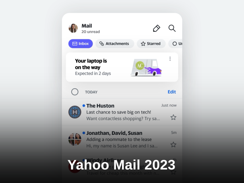 Yahoo Mail Holiday 2023