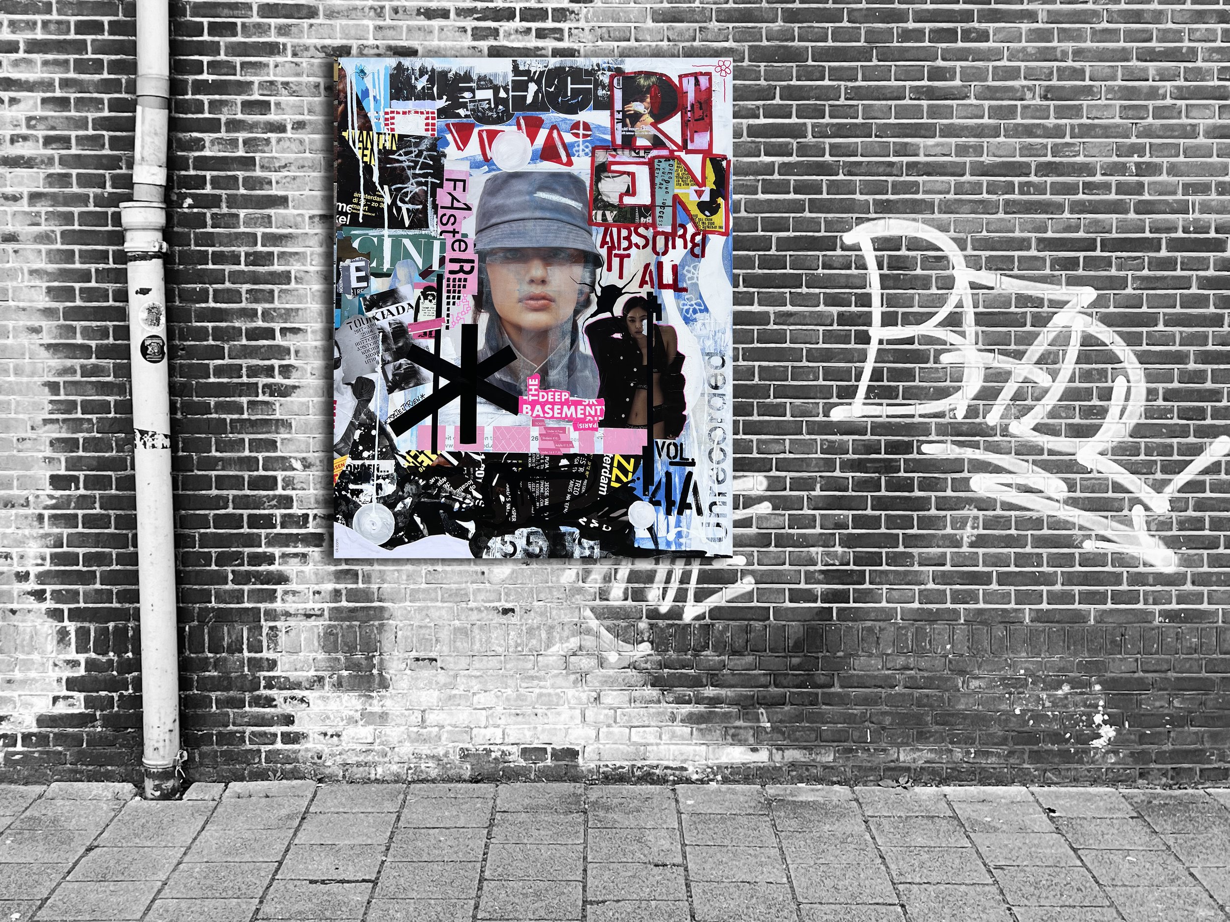 REJECT RIEN | 120x150cm | Canvas in Frame