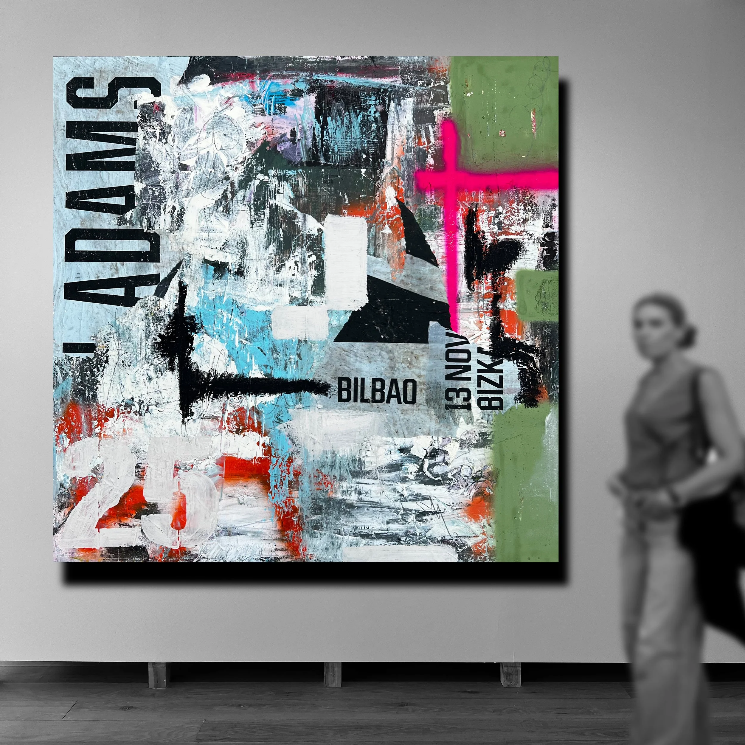 BILBAO | 100x100cm | canvas in Frame