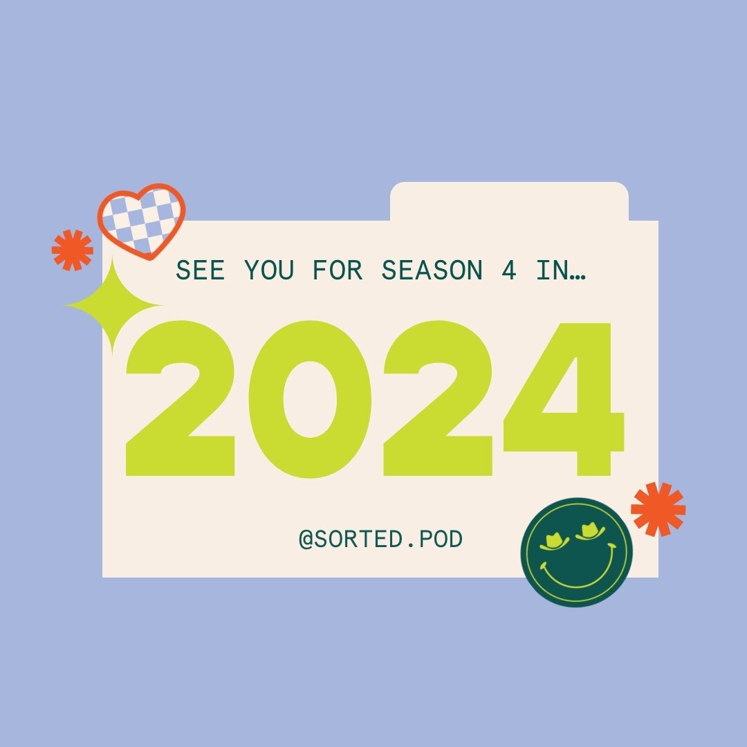 see you in 2024!!! 🎙️⁣
#sortedpod #podcastsforcreatives #creativeentrepreneur #letsgetsorted #designerpodcasts #brandingpodcast