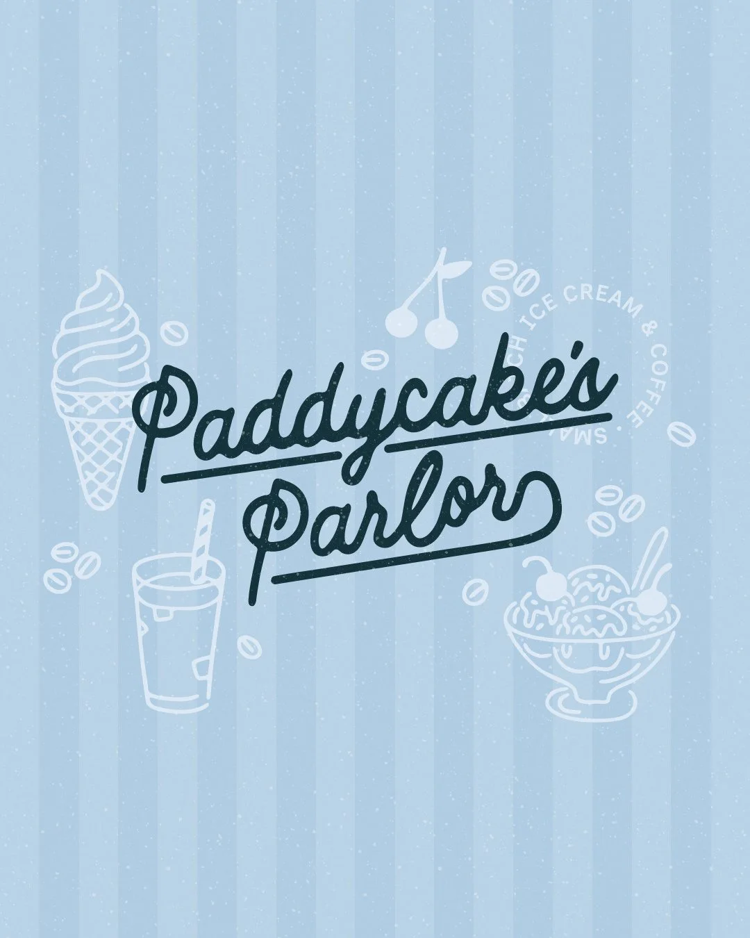 Full branding suite for @paddycakesparlor 🍦⁠
⁠
A small batch ice cream parlor in Thibodaux, LA!⁠
⁠
I had so much fun with this one! You know I am loving these cutie little illustrations!!⁠
⁠
#BrandIdentity #BrandDesign #BrandStrategy #VisualIdentity