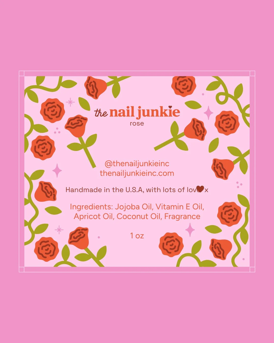 Some updated labels for @thenailjunkieinc 💅⁠
⁠
more to come!!⁠
⁠
#brandingdesign #brandidentity #branddesigner #packagingdesign #brandreveal #rebranding