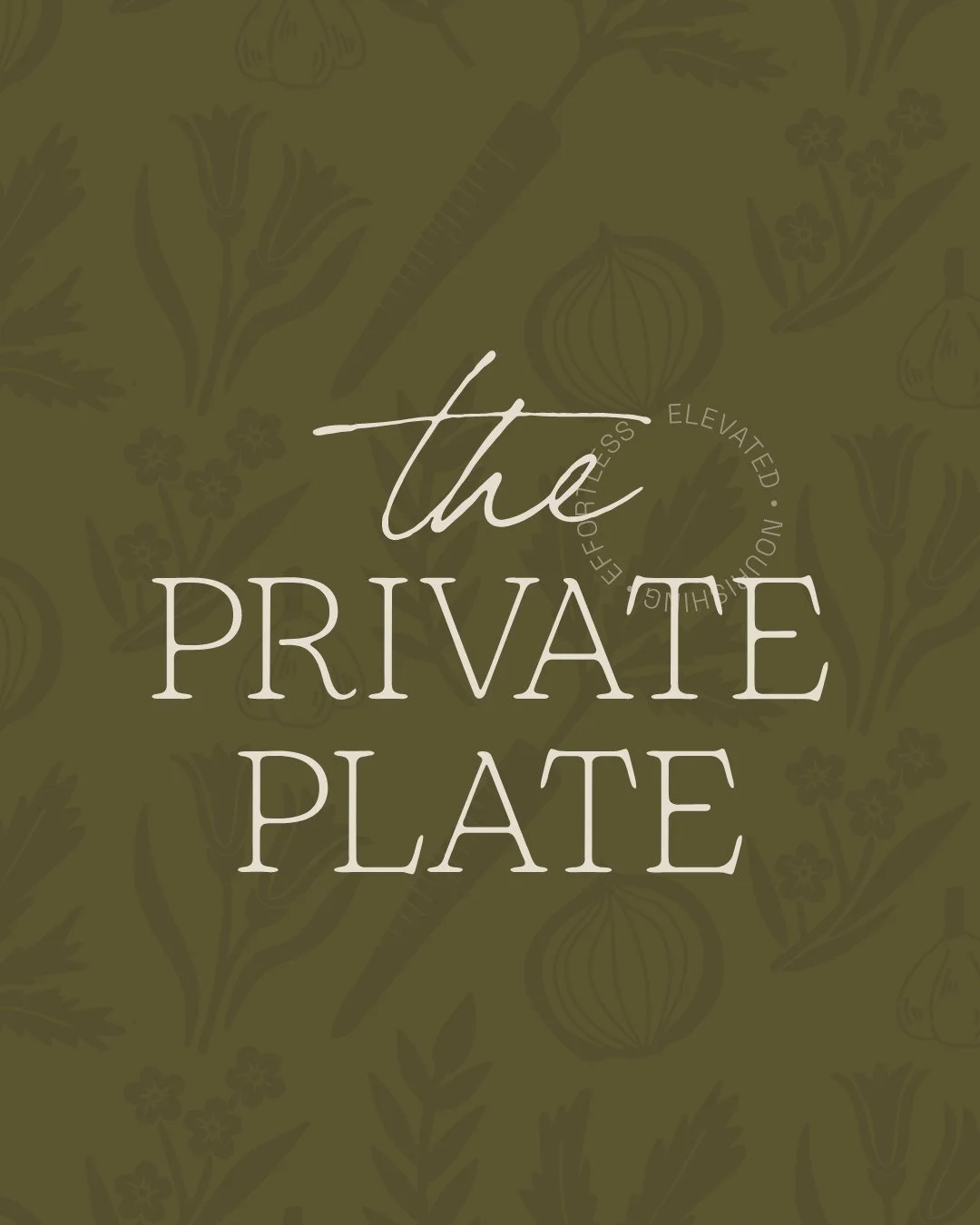 Brading for private chef @theprivateplatehtx!!⁠
⁠
Loving this grounded palette and fun illustration set that really brings this branding suite to life! Had fun creating this identity for Rachel! If you are in the HTX area, check her out!!⁠
⁠
#brandde