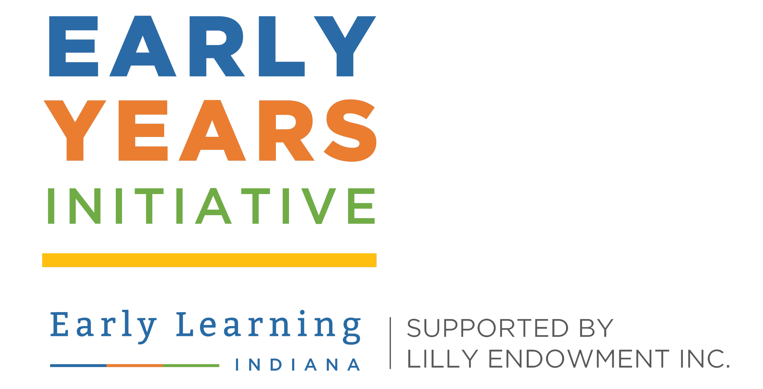 Early Years Initiative supported by Early Learning Indiana and Lilly Endowment, Inc.