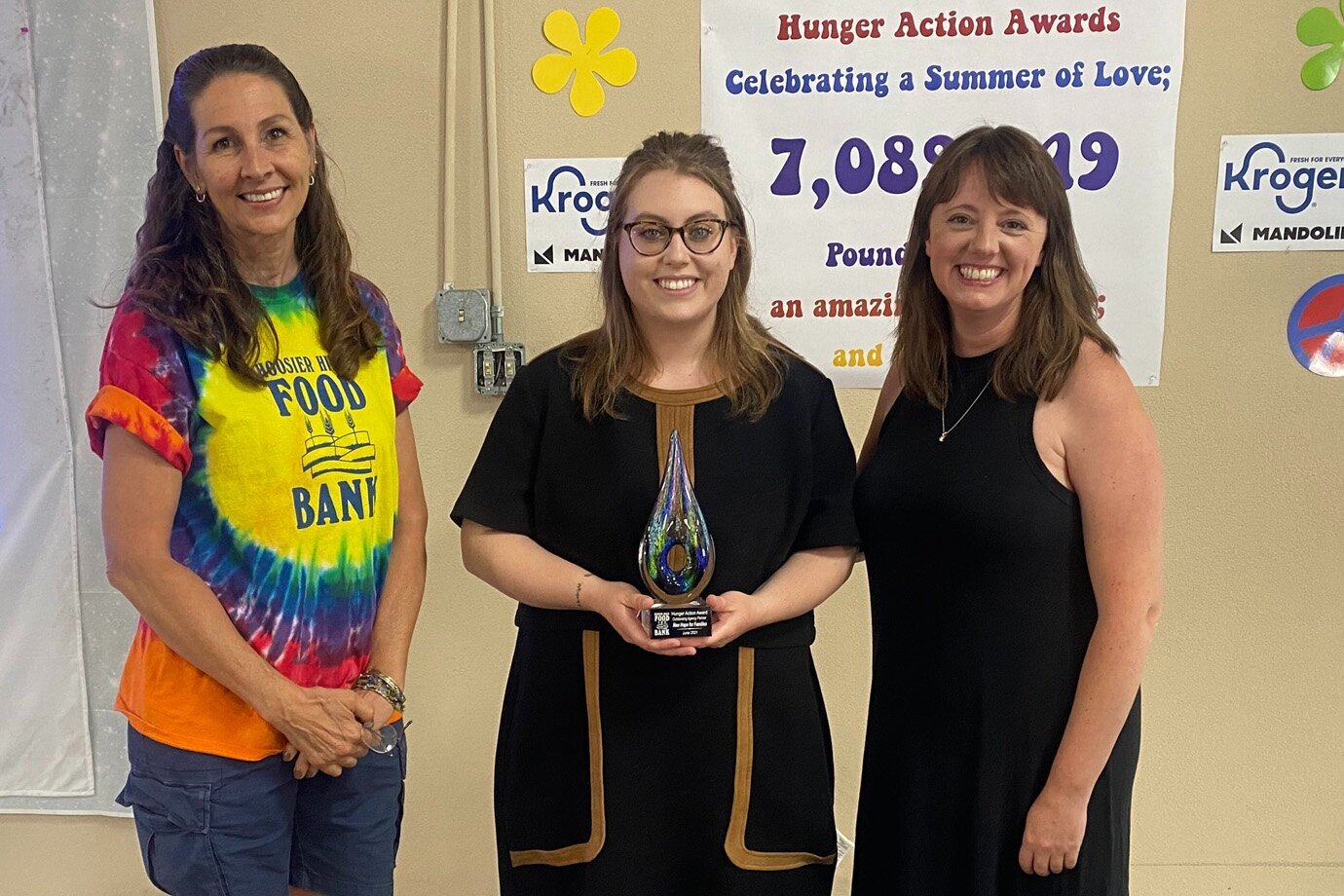 Hoosier Hills Food Bank honors New Hope with Hunger Action Award