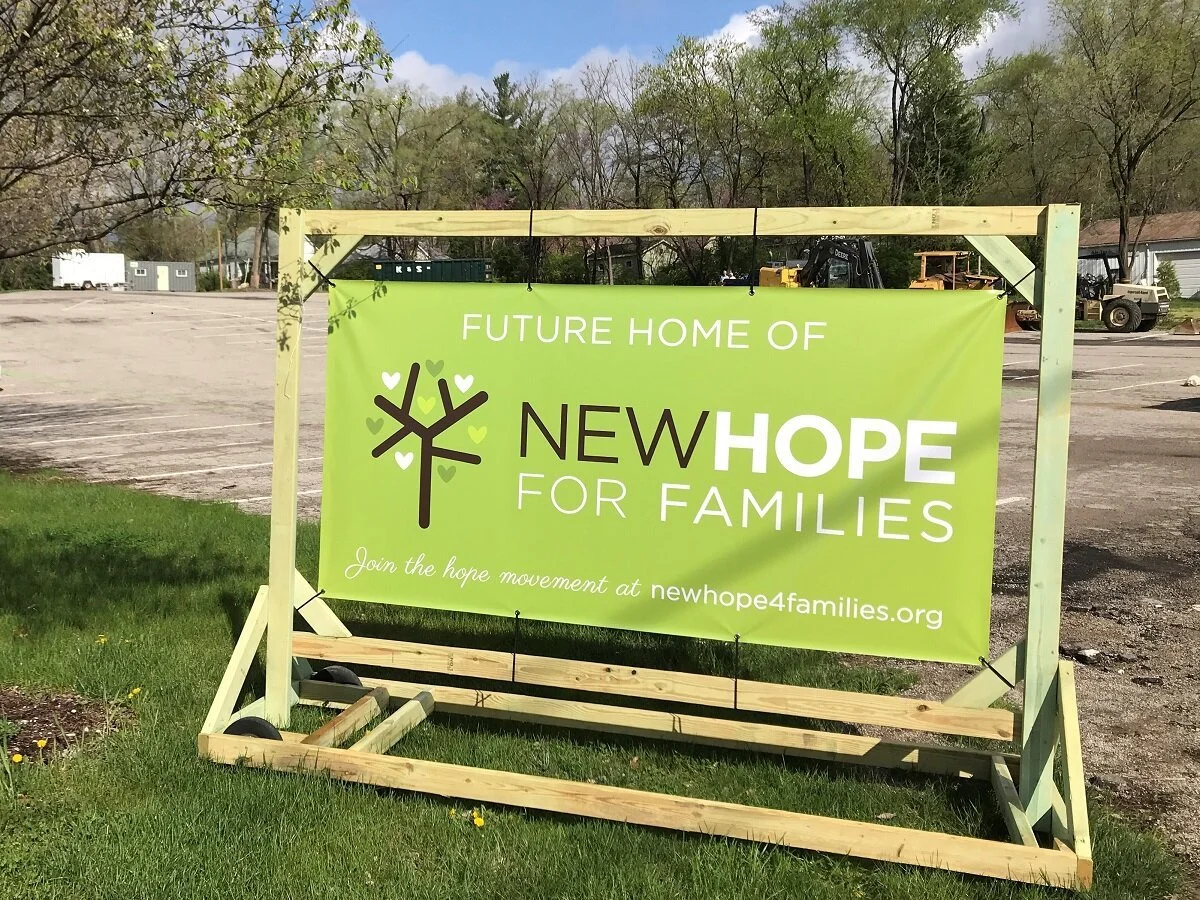 New Hope for Families breaks ground on new site; announces capital campaign