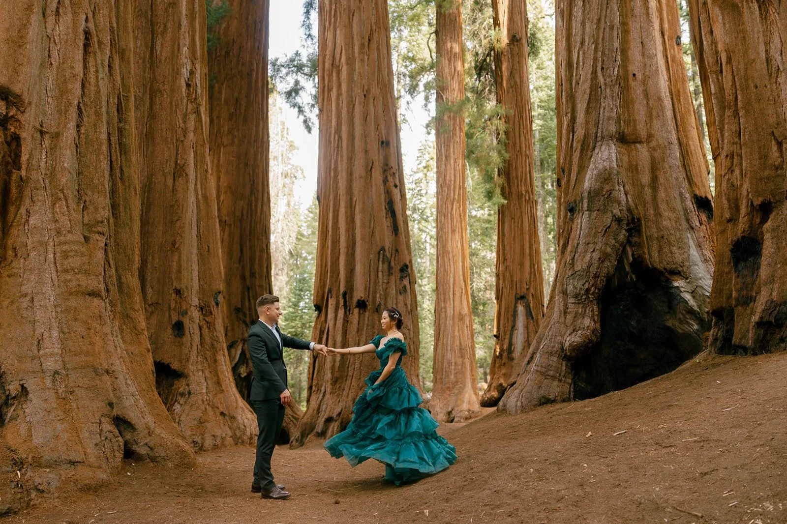 A Whimsical Five-Year Vow Renewal in Sequoia National Park | Patti &amp; Luke
