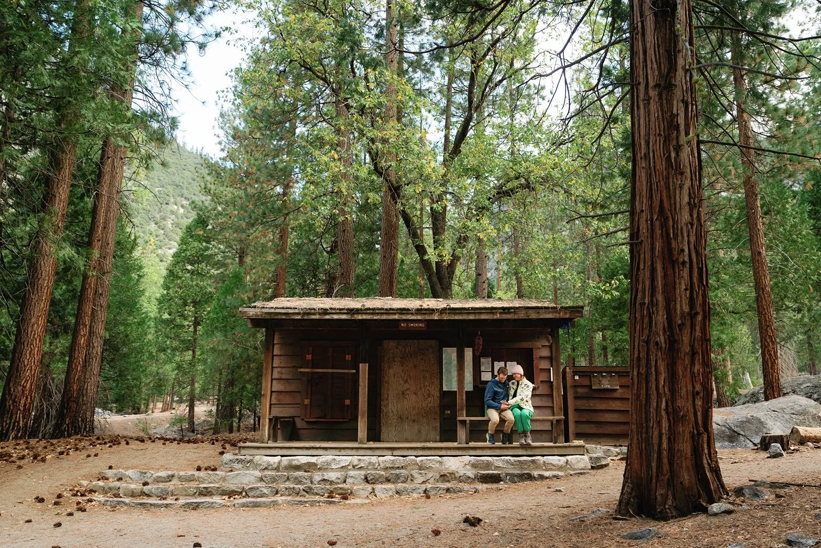 couple photos in sequoia and kings canyon