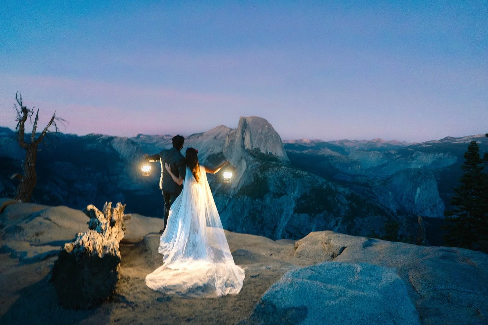 Sunset Glacier Point Elopement Guide