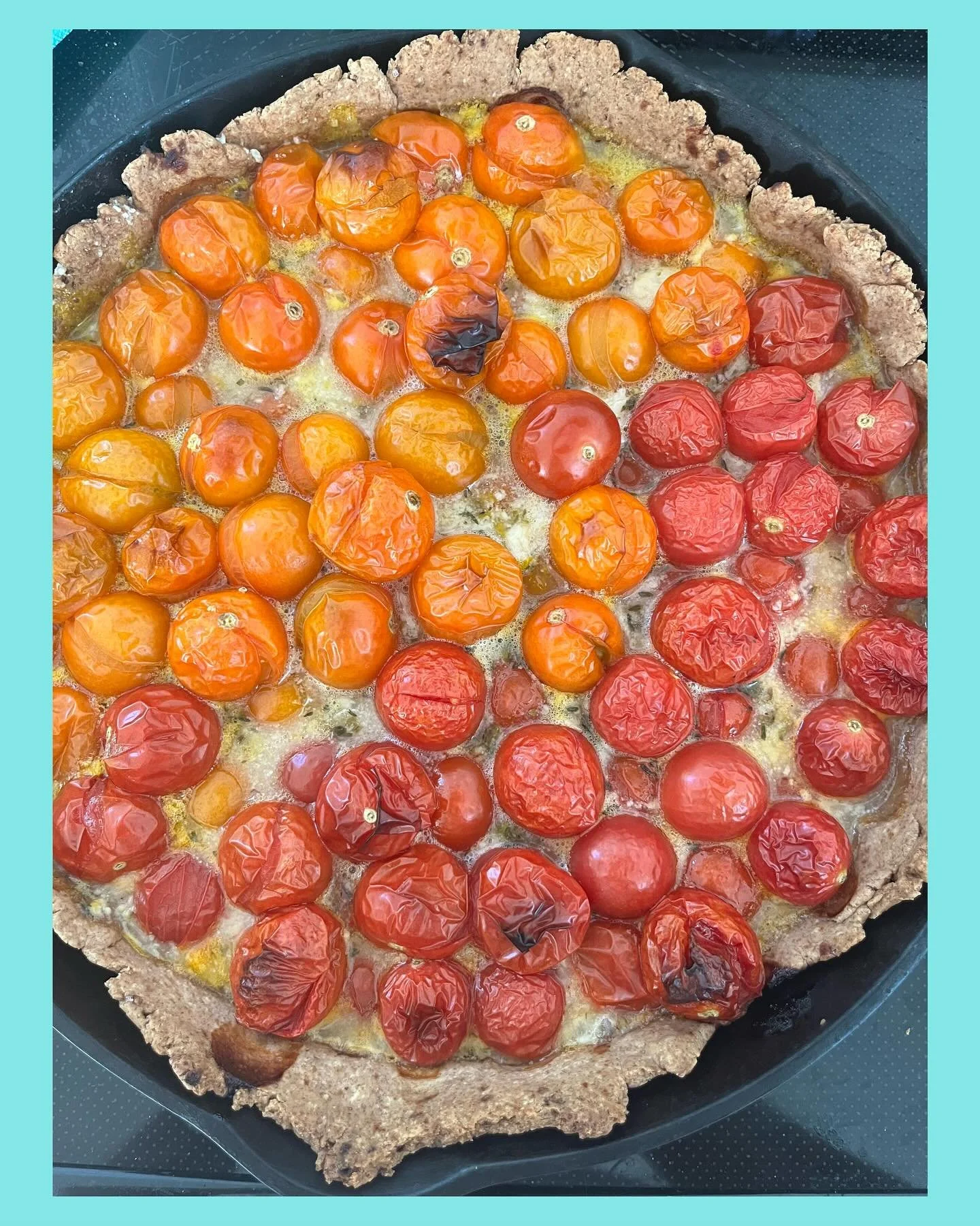 We will have some cherry tomatoes at the Farm Store tomorrow- maybe the last of the season! Come get some tomorrow 9-12 and make your own cherry tomato pie 🤗