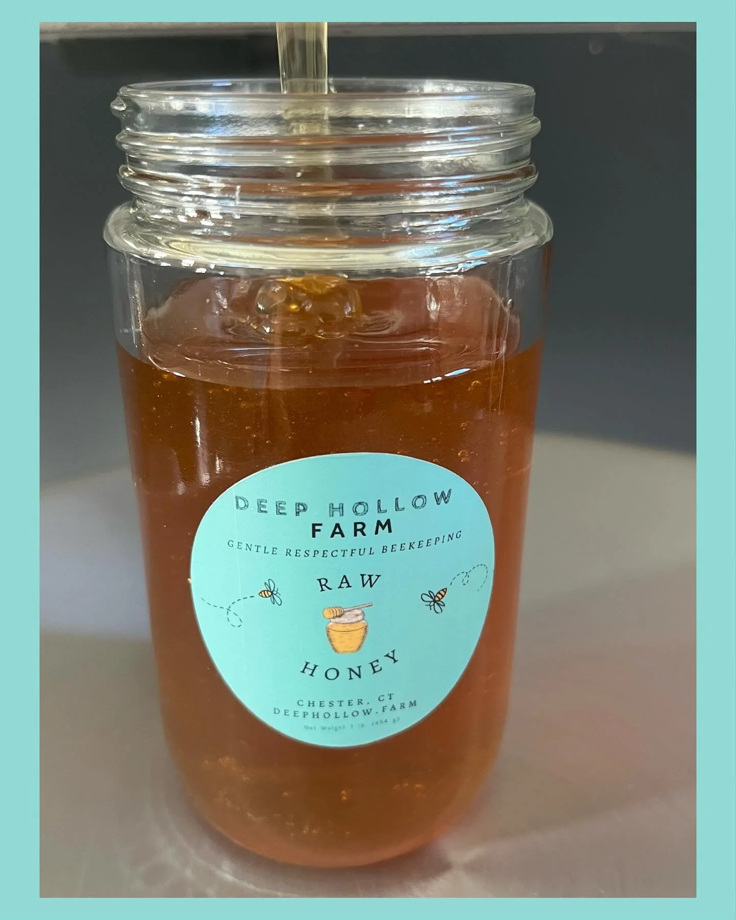 Our Farm Store is open today Saturday 9-12! We have a few jars of our honey left AND a sale on fresh, washed and bagged Salad Mix 🥗See you soon!