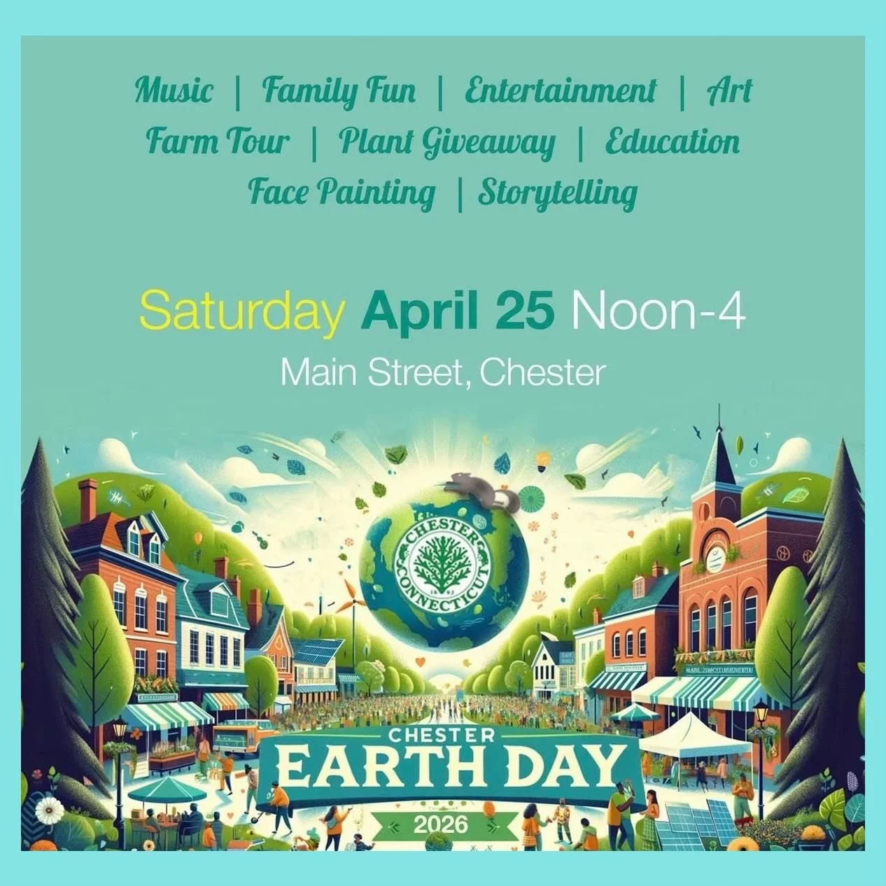 Come to our annual Farm Tour and Talk at 11am on Saturday April 25 as part of Chester&rsquo;s Earth Day event 🌎🌲 Send us an email to register ✍️