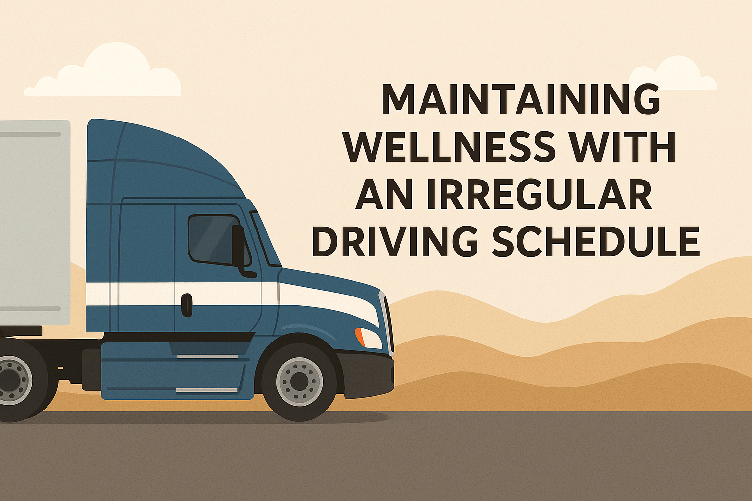 Maintaining Wellness with an Irregular Driving Schedule