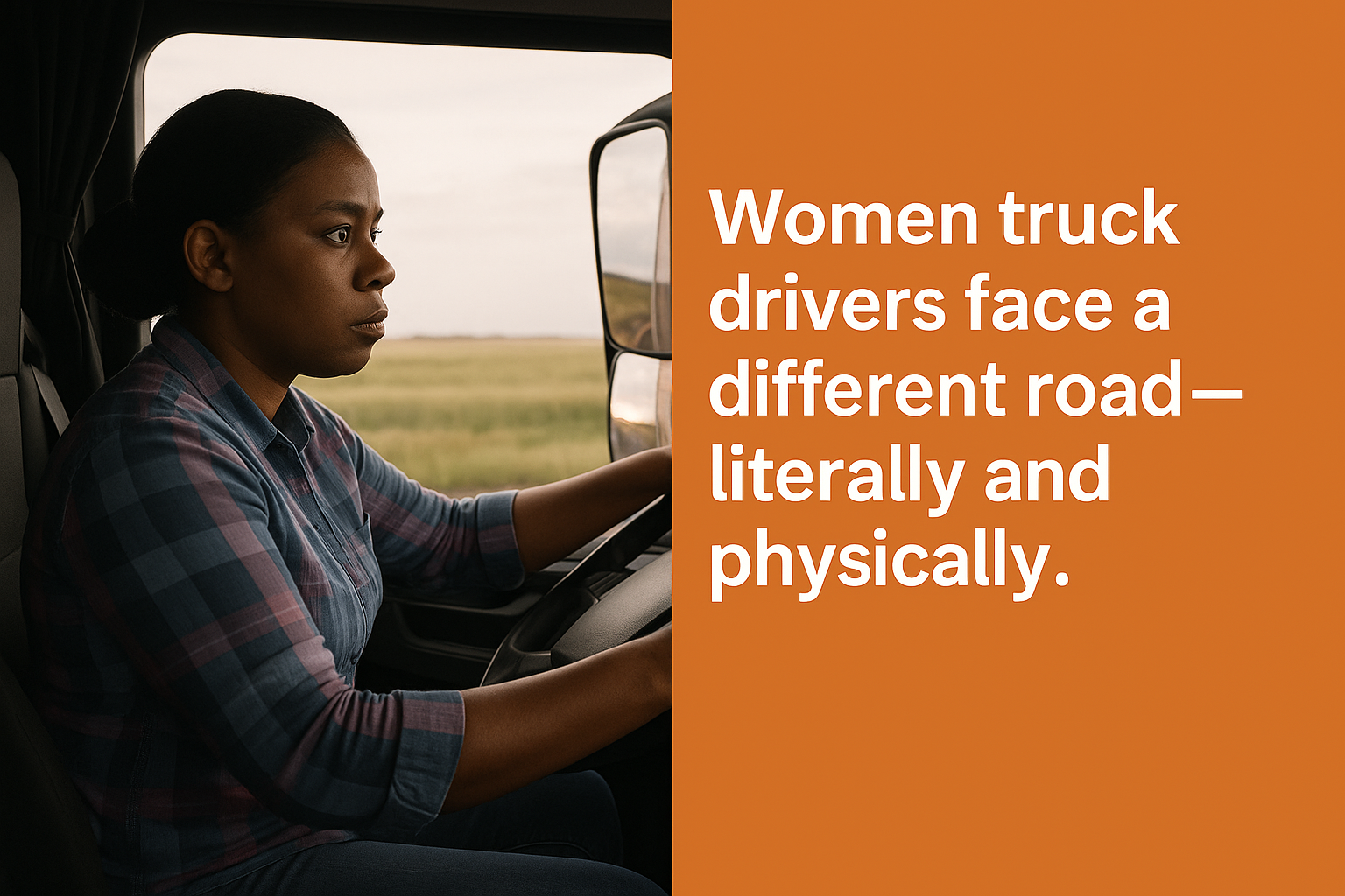 Women Truck Drivers: Facing the Road and Their Health with Strength and Grit