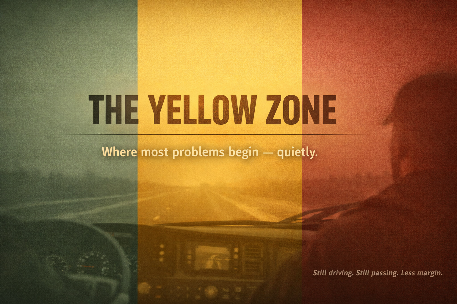 The Yellow Zone: What Truck Drivers Need to KnowBeforeThings Go Sideways