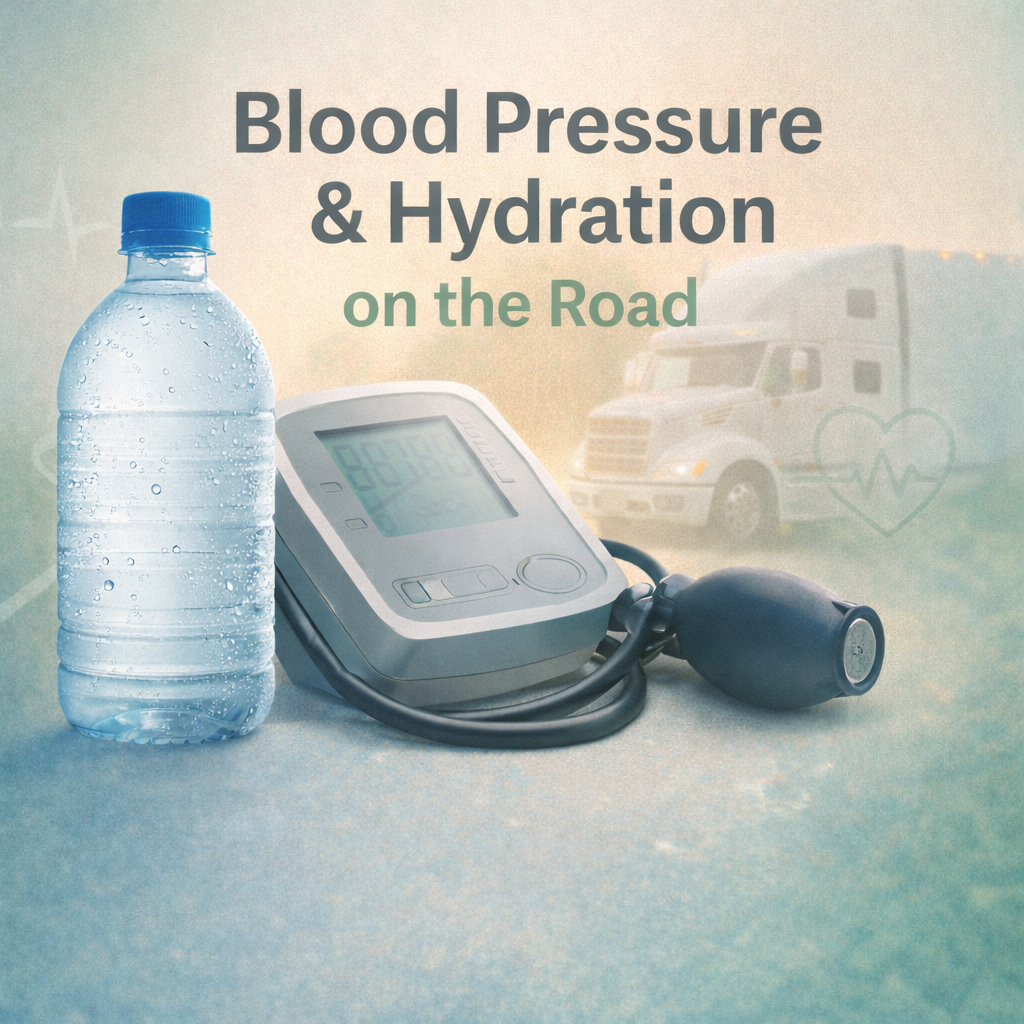 💧 Blood Pressure &amp; Hydration on the Road