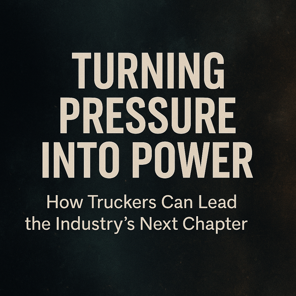 Turning Pressure into Power: How Truckers Can Lead the Industry’s Next Chapter