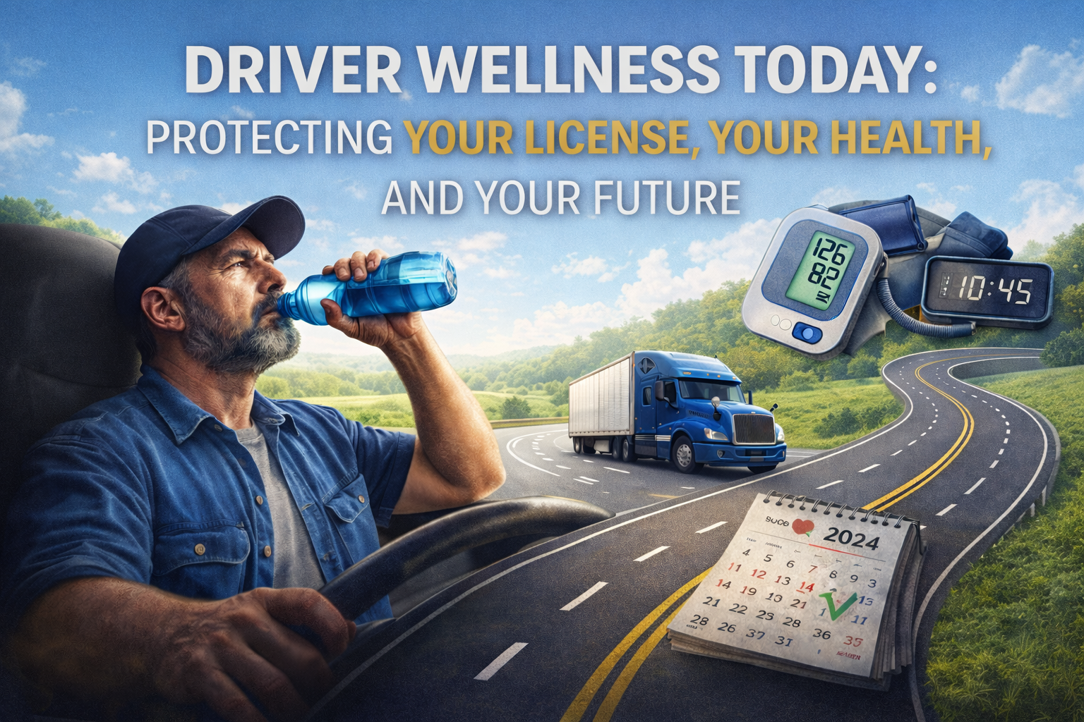 Driver Wellness Today: Protecting Your License, Your Health, and Your Future