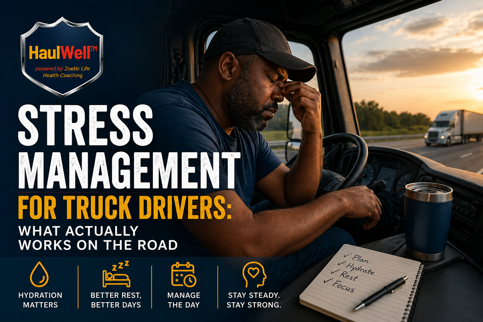 Stress Management for Truck Drivers: What Actually Works on the Road