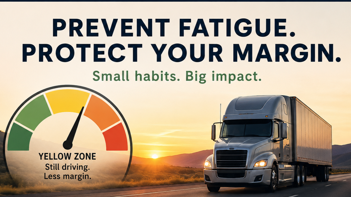 How Truck Drivers Can Prevent Fatigue During Long Drives