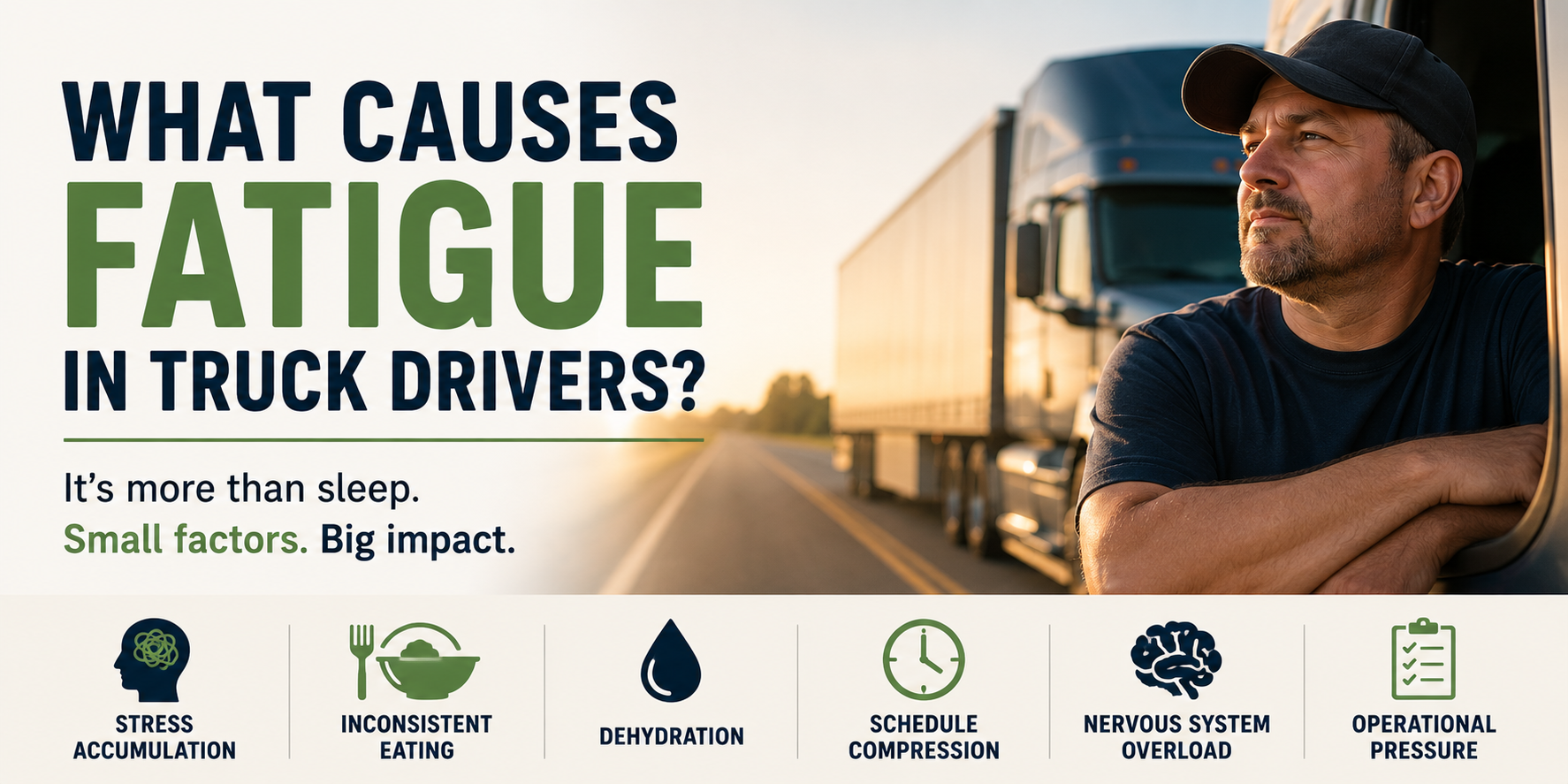 What Causes Fatigue in Truck Drivers?