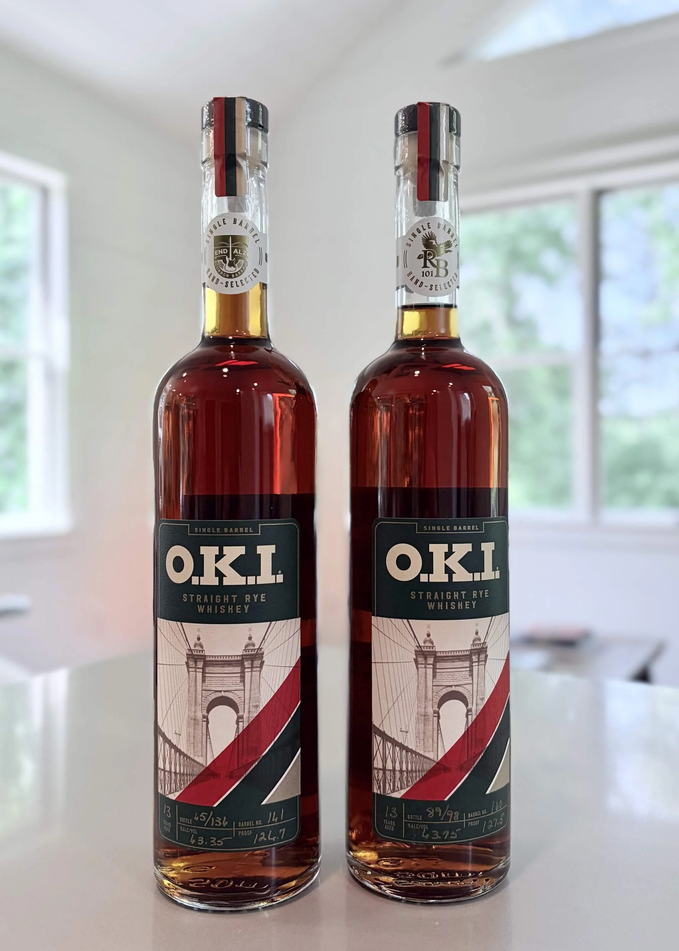 O.K.I. 13-year Ryes (BarrALZ &amp; RB101)
