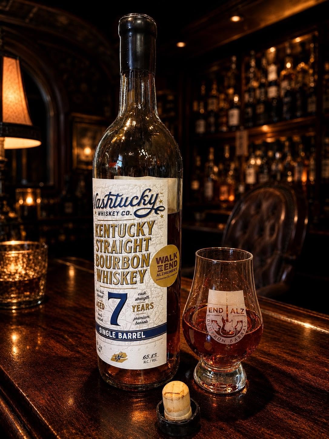 Nashtucky 7-year KY Bourbon “Walk to End Alzheimer’s”