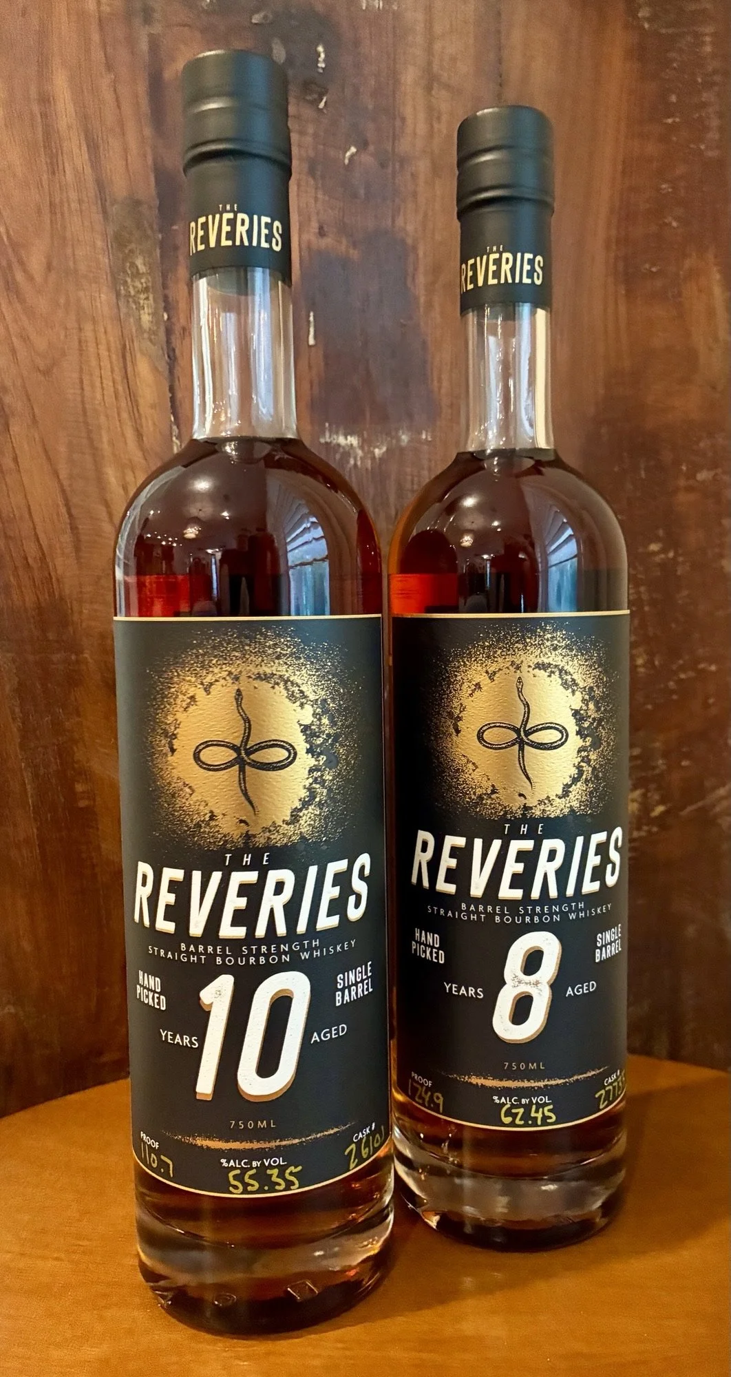 Reveries 10-year and 8-year Bourbons (T8KE)