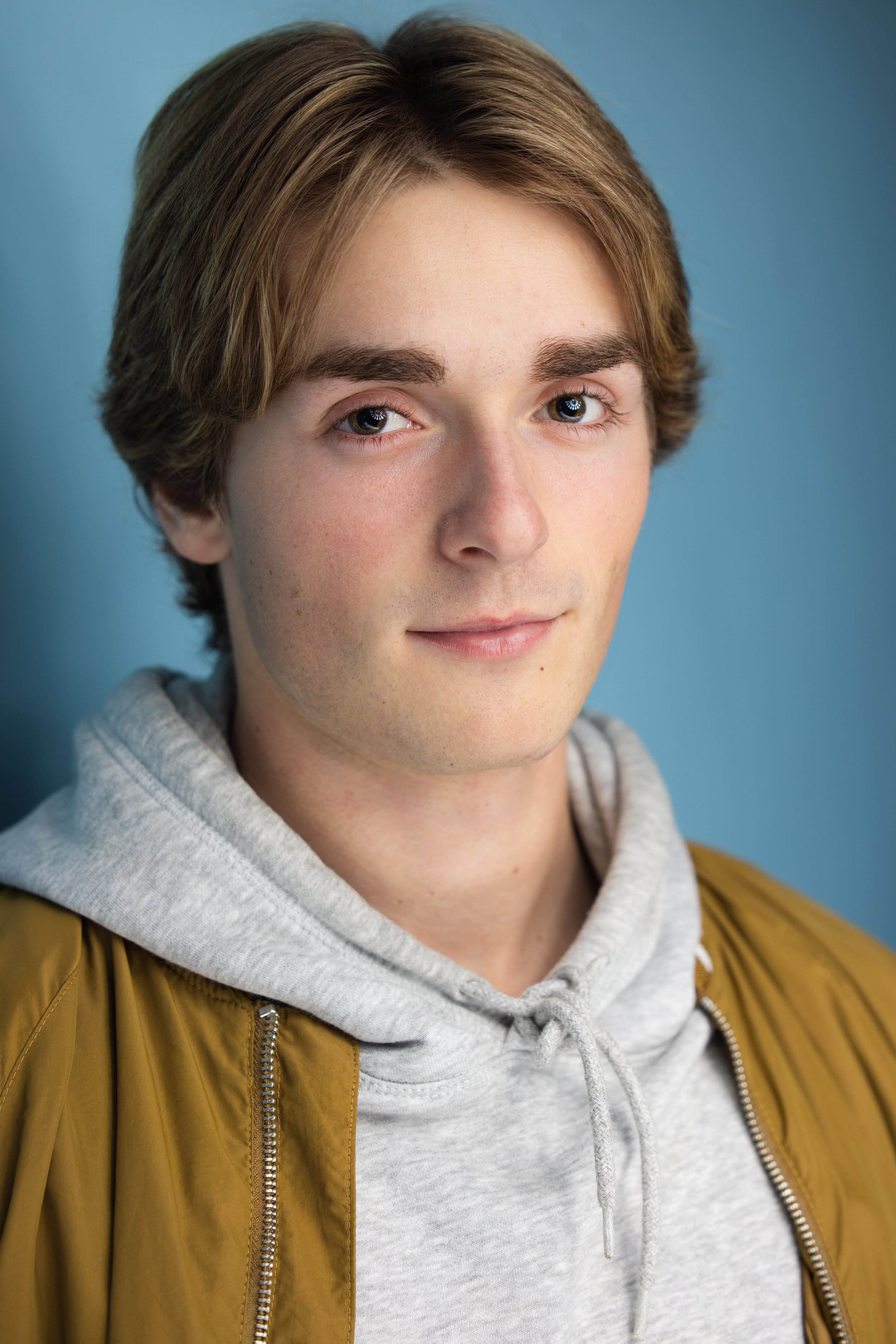 Atlanta actor theatrical headshot of Payton Stauffacher taken by Next Up Actors