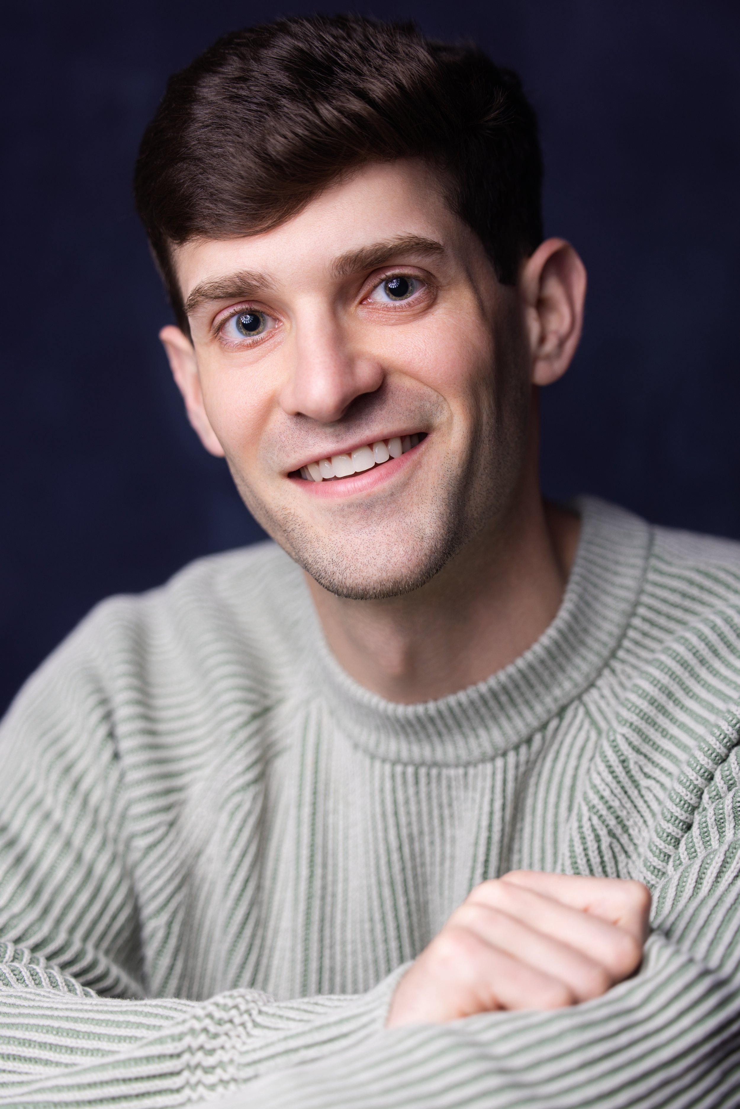 Atlanta actor theatrical headshot of Branden Greenberg taken by Next Up Actors