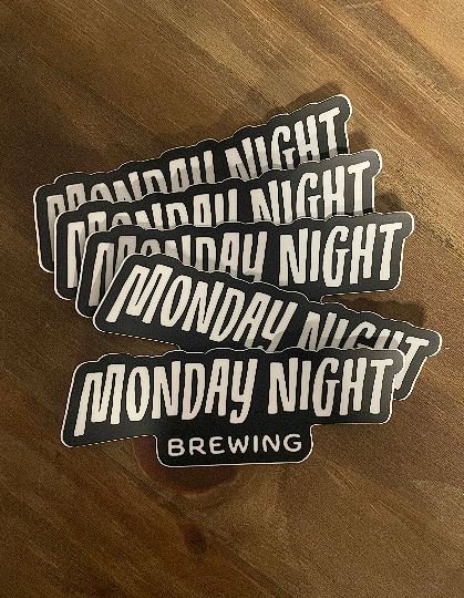 Monday Night Brewing Sticker - $2