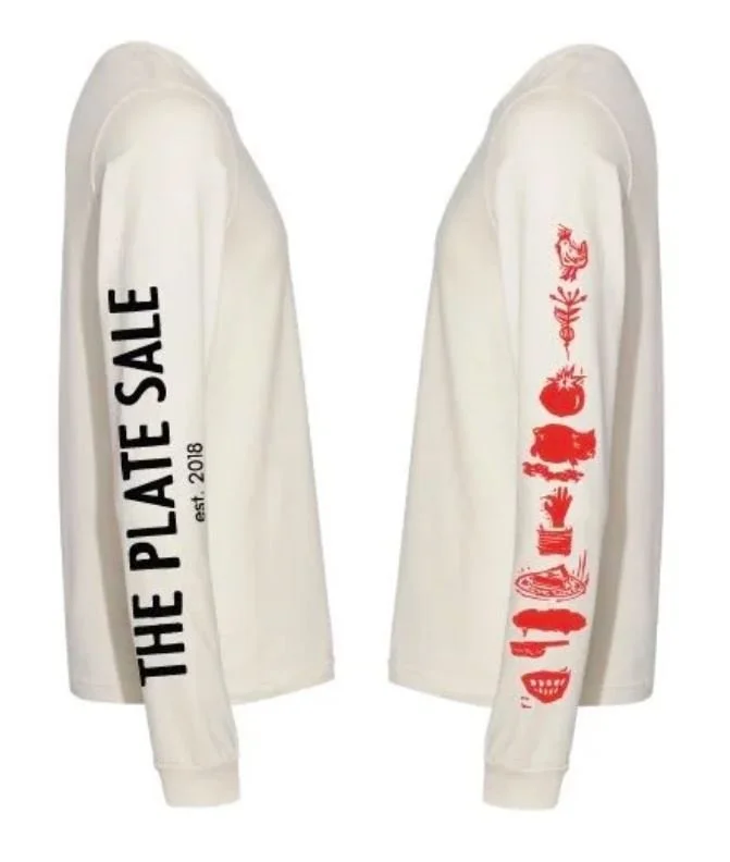 The Plate Sale - TPS Original Long Sleeve Tee $20