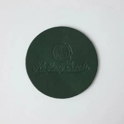 Halfway Crooks KMM &amp; Co. x Halfway Crooks: Leather Coaster $15