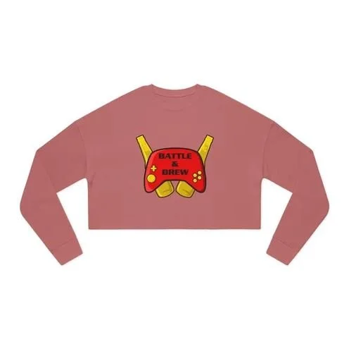 Battle &amp; Brew Women's Cropped Sweatshirt $71.48