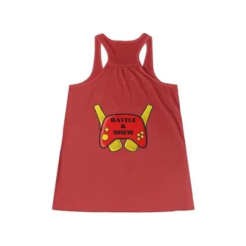 Battle &amp; Brew Women's Flowy Racerback Tank $38.33
