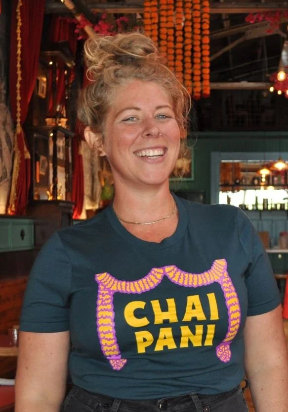 Chai Pani Garland Tee $26.00