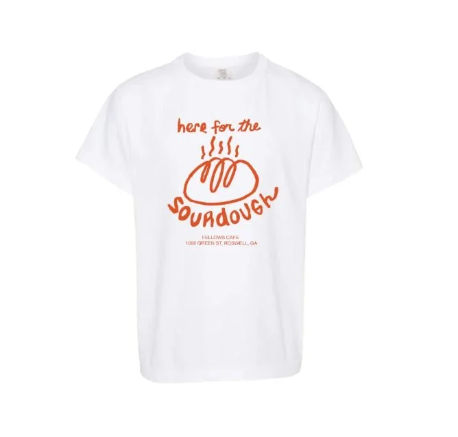 Fellows Here for the Sourdough Kids Tee II Regular price $30